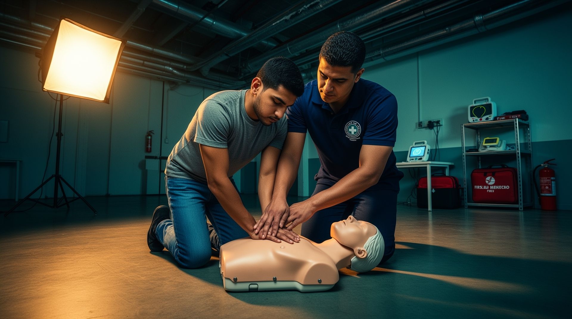 Curso Primeros Auxilios y RCP / DEA / BLS — SAFER